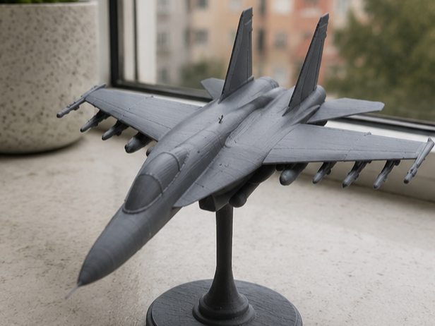 Fighter Jet Display Model | Desk Statue | F1568