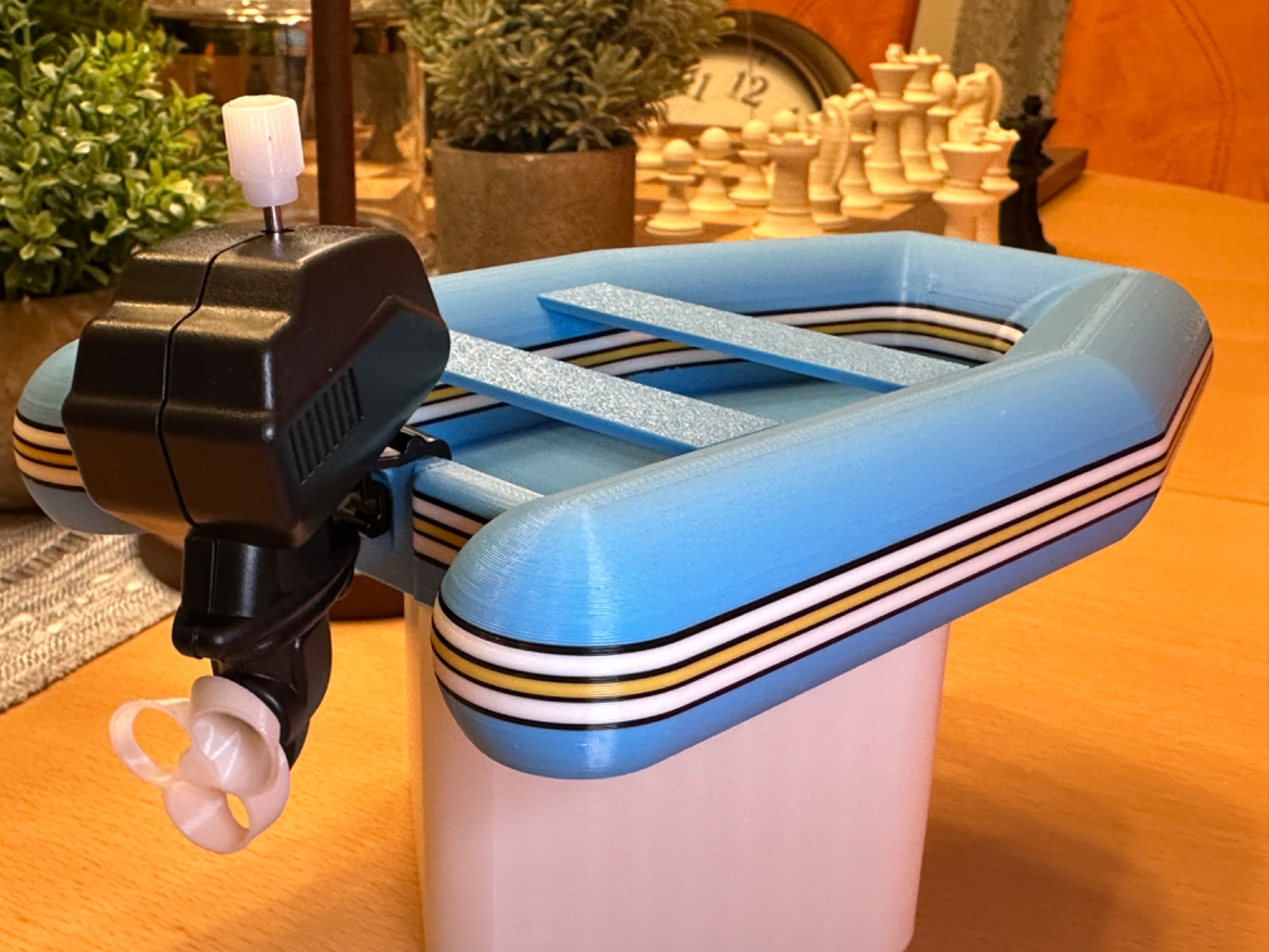 Inflatable Boat with Motor