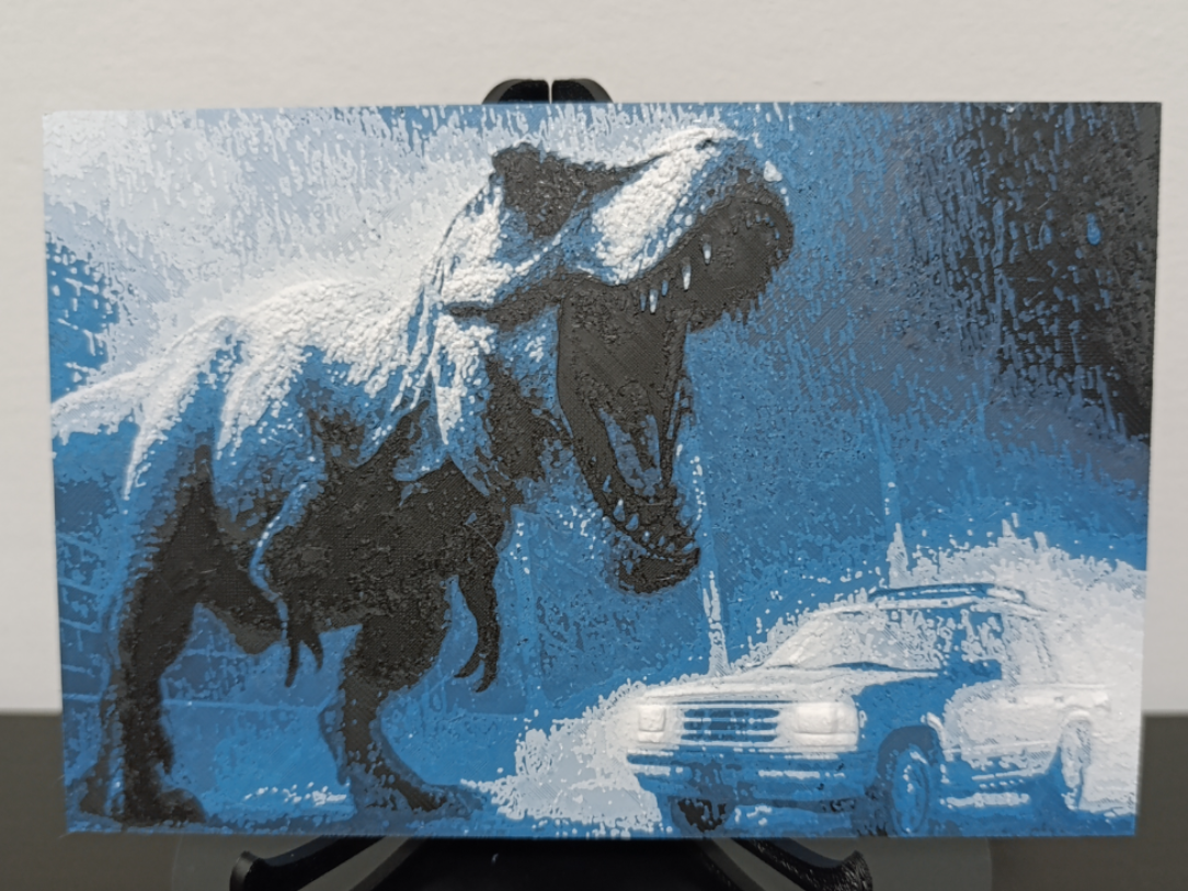 T-rex JurassicPark - hueforge