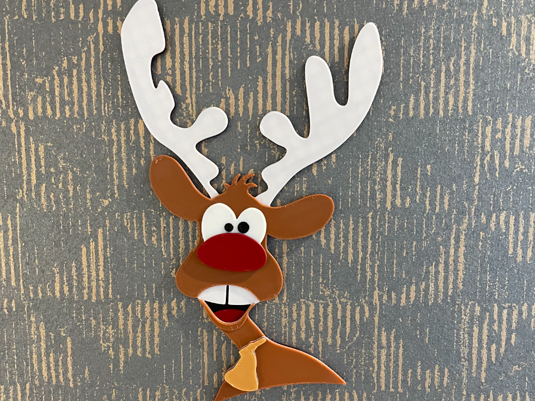 renne de noel pour la couronne de noel