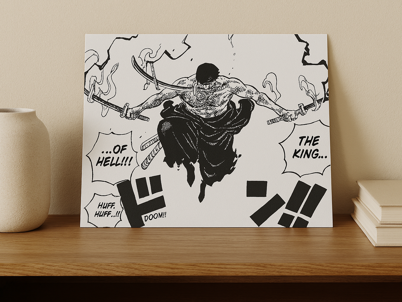 Roronoa Zoro - KING OF HELL - One piece