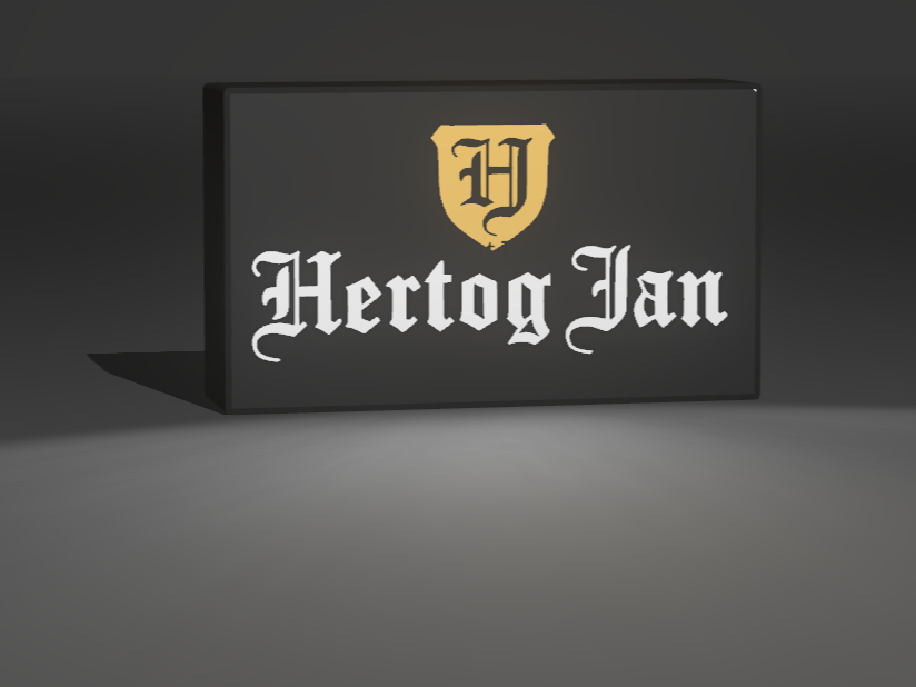 Hertog Jan Lightbox Mancave