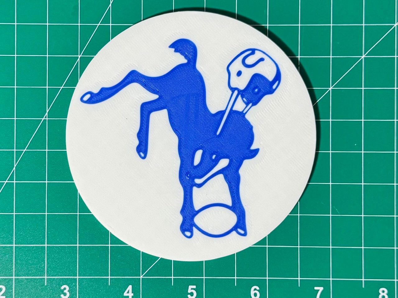 Indianapolis (Baltimore) Colts Logo 1961 coaster