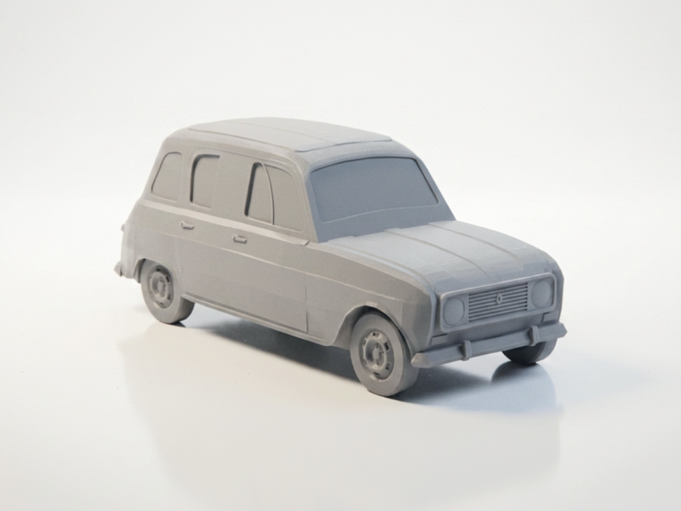 Renault 4L - Classic French Utility Car Model