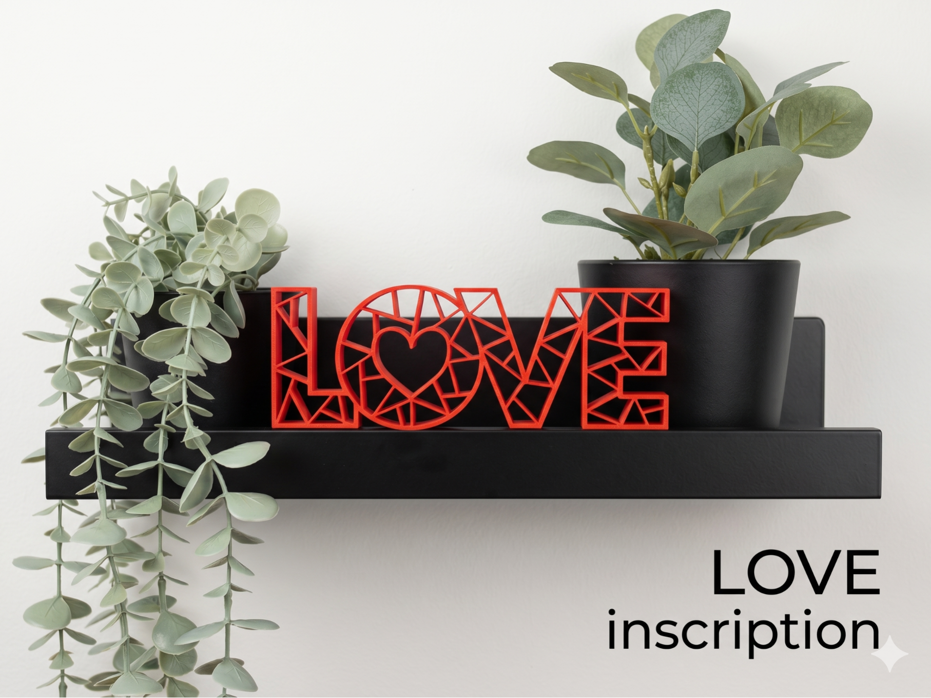 LOVE inscription