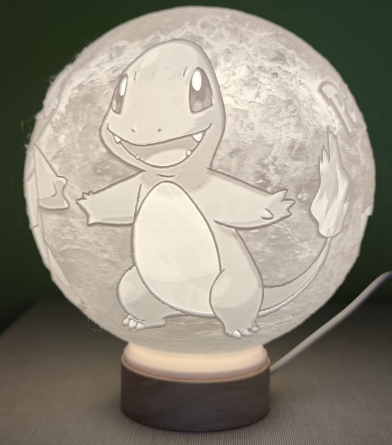 Lithophane Sphere of Pokemon