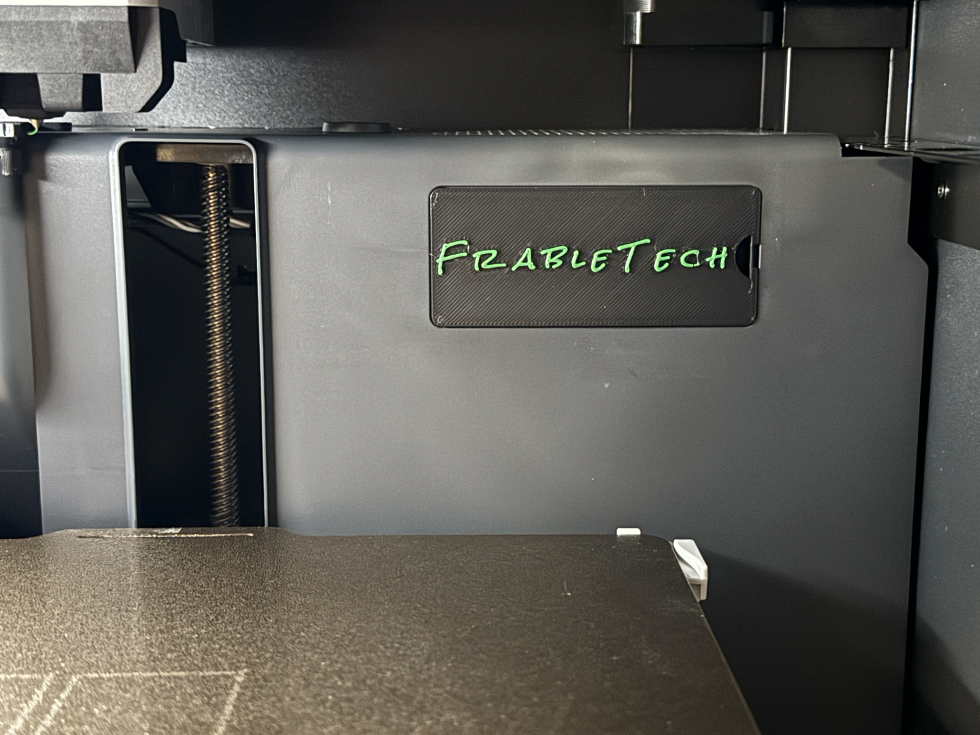 X1C / P1S Carbon Air Filter Cover with Custom Text