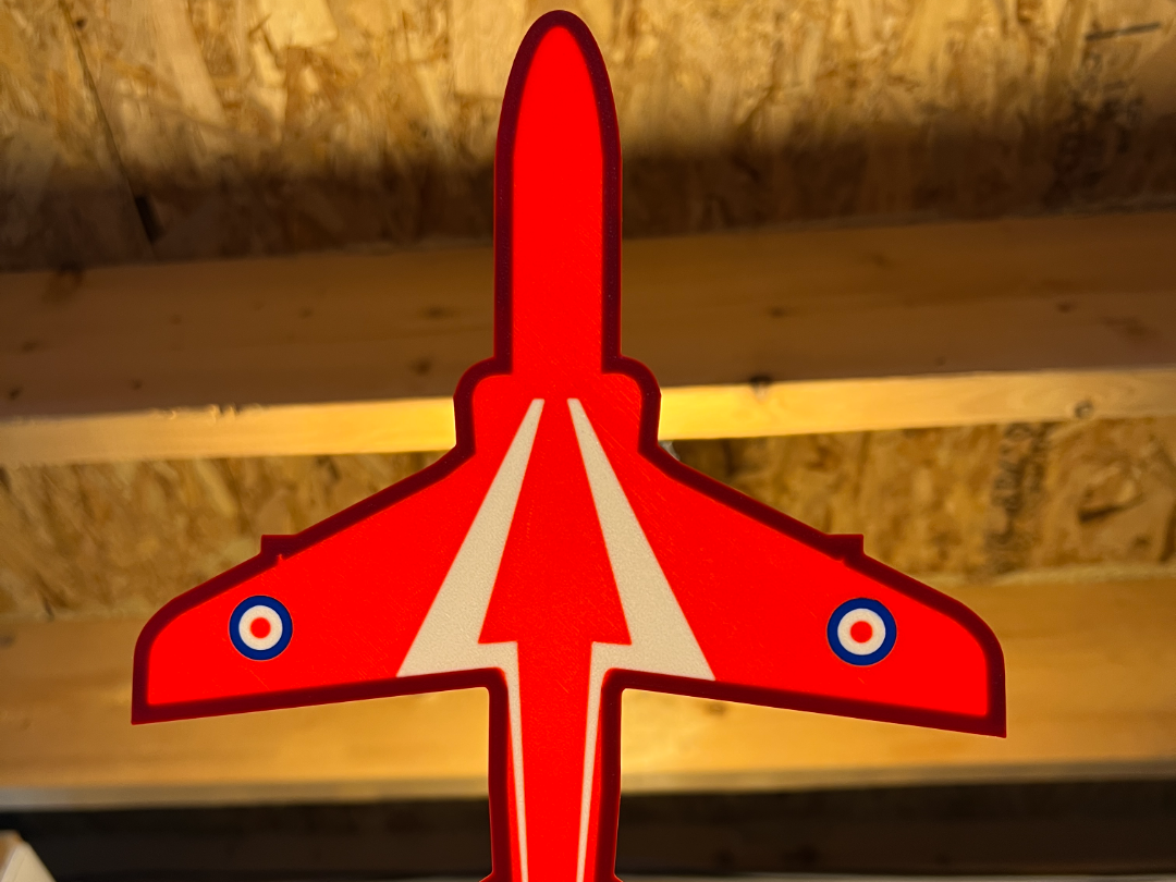 RAF Red Arrows Lightbox