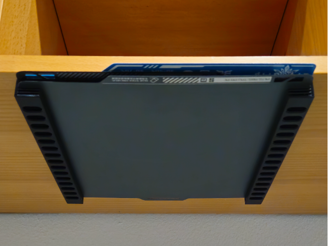 Under Desk Buildplate Holder