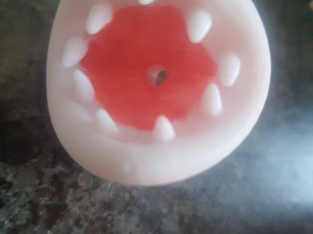 piranha plant head straw topper