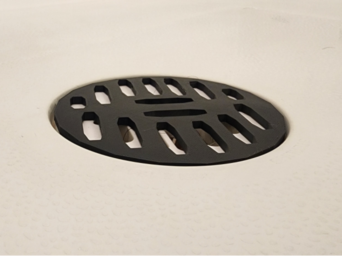 Hi flow drain cover Shower, sink, floor