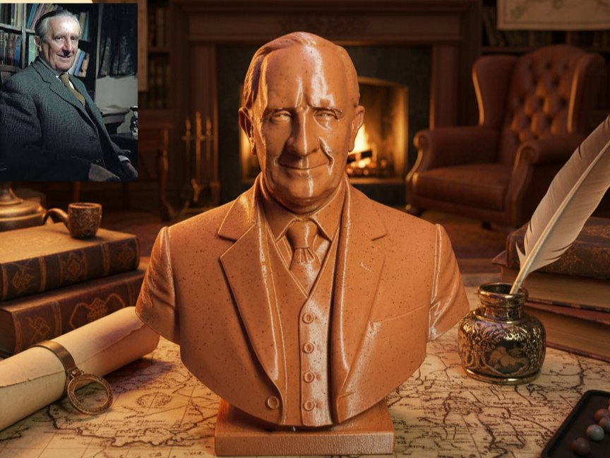 John Ronald Reuel Tolkien – Bust