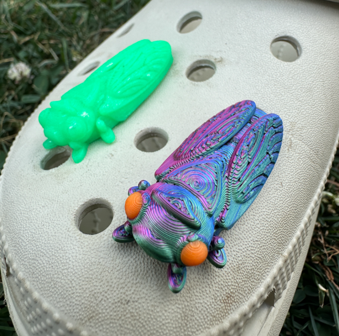 Cicada Croc Jibbitz Shoe Charm Decor