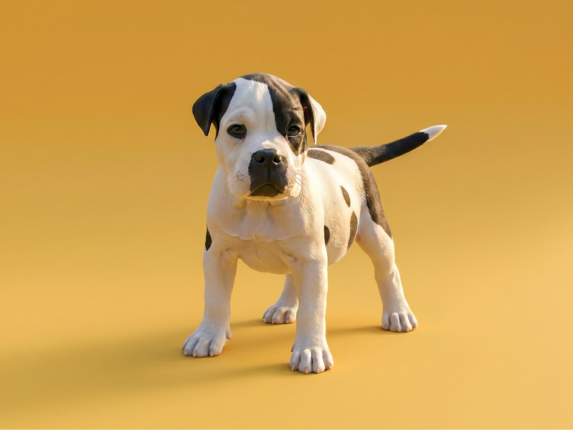 American pitbull puppy