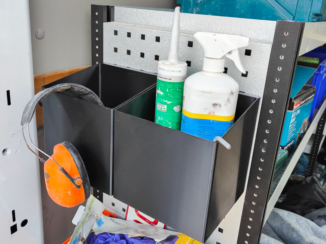 Peg Board Storage Solution