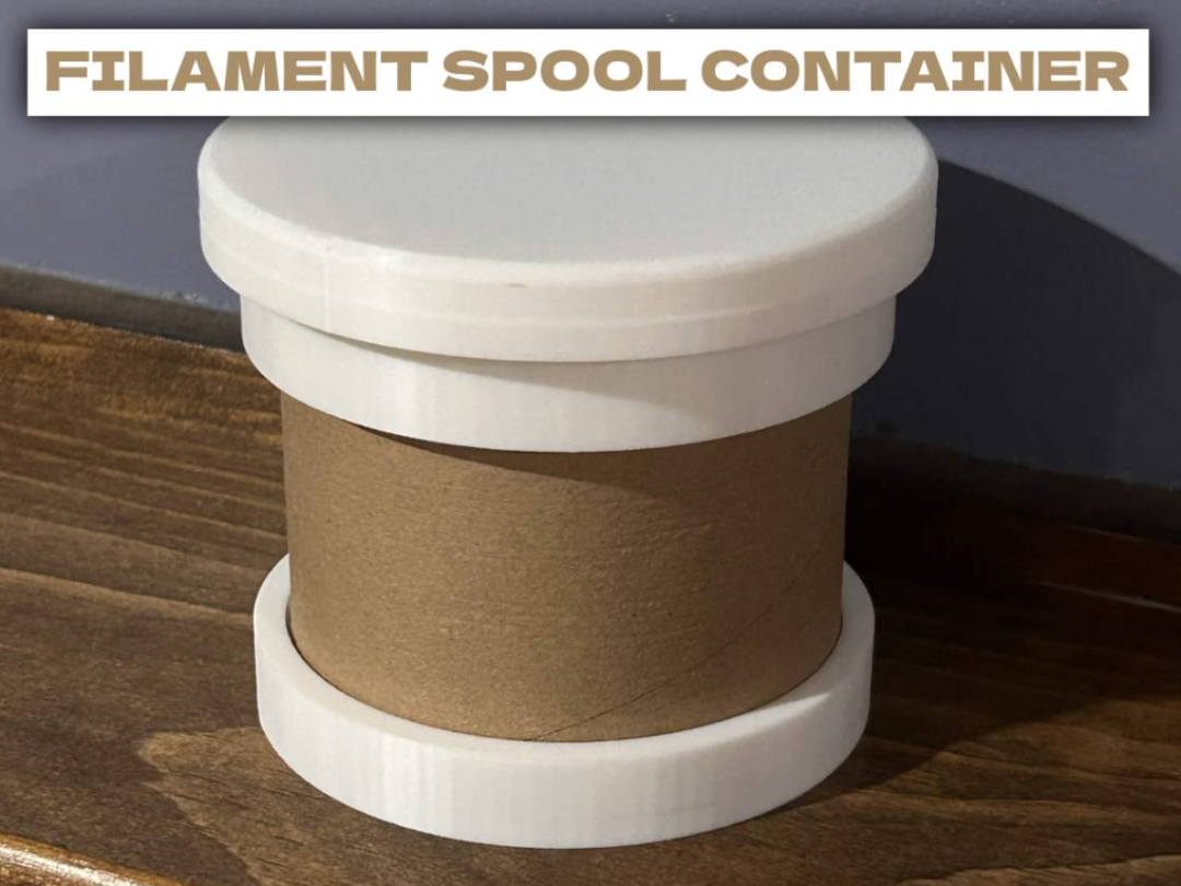 Filament Spool Cardboard Container | Second Life