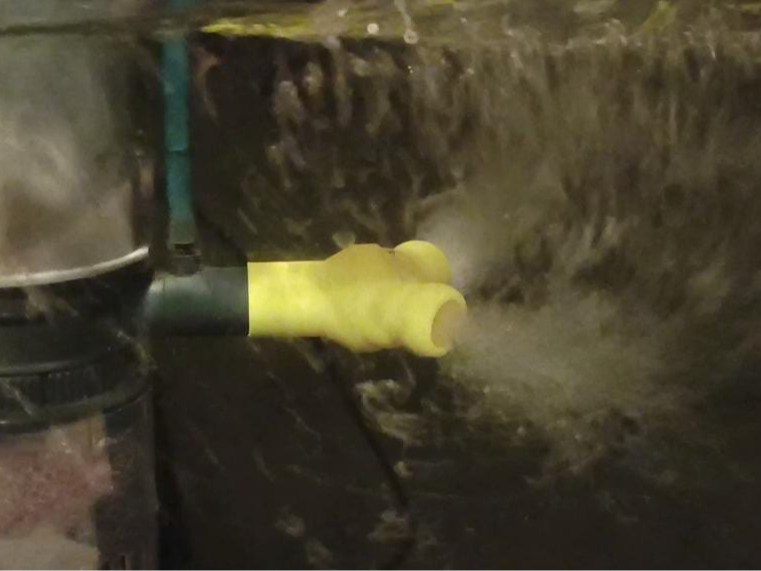 Retorno para acuarios boquilla 18.7 mm