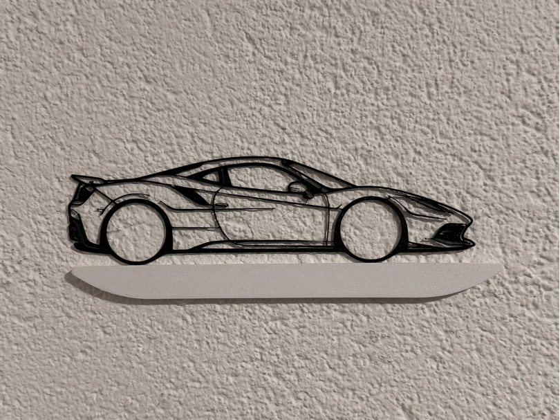 Ferrari 488 Pista wallart car