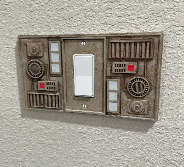 Galaxys Edge Panel Single switch cover