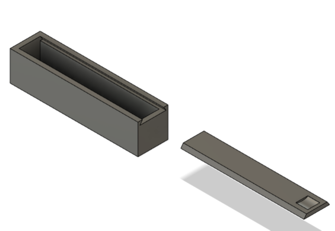 Endmill storage Box with Lid