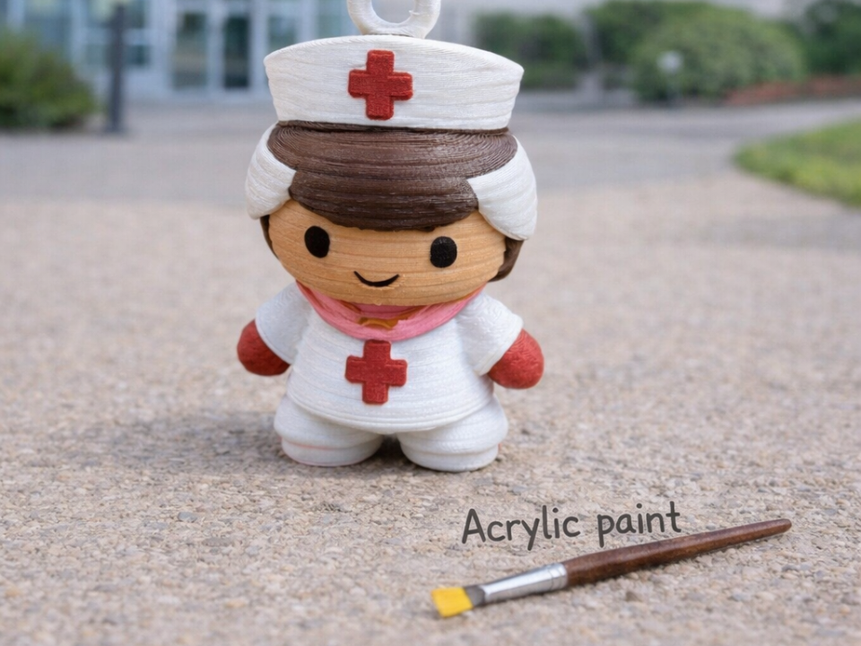 Mini Sanitaeterheld zum Aufhaengen