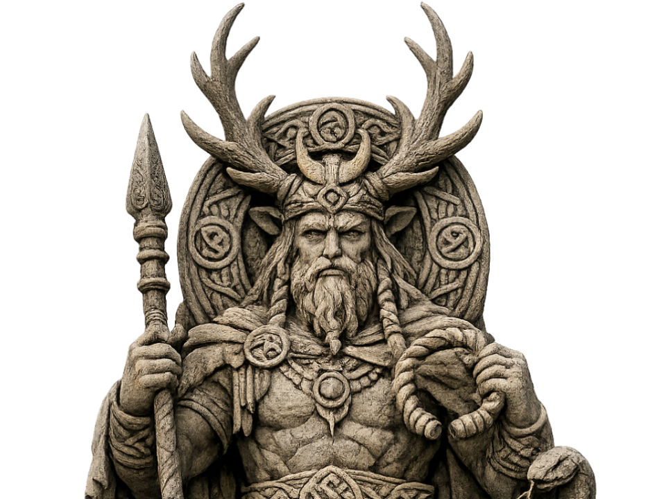 Celtic God Statue