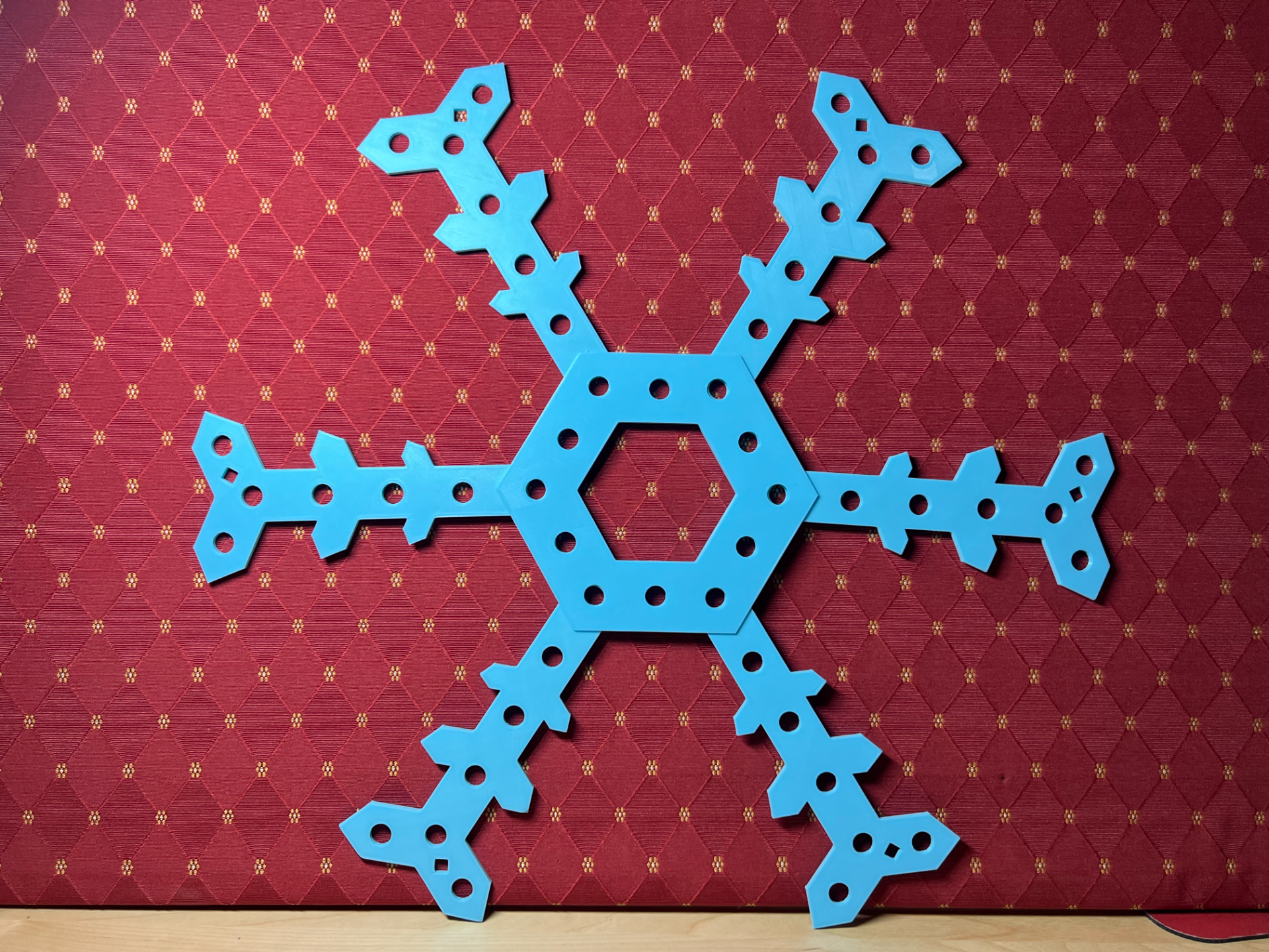 Pixel Snowflake - 48 Node