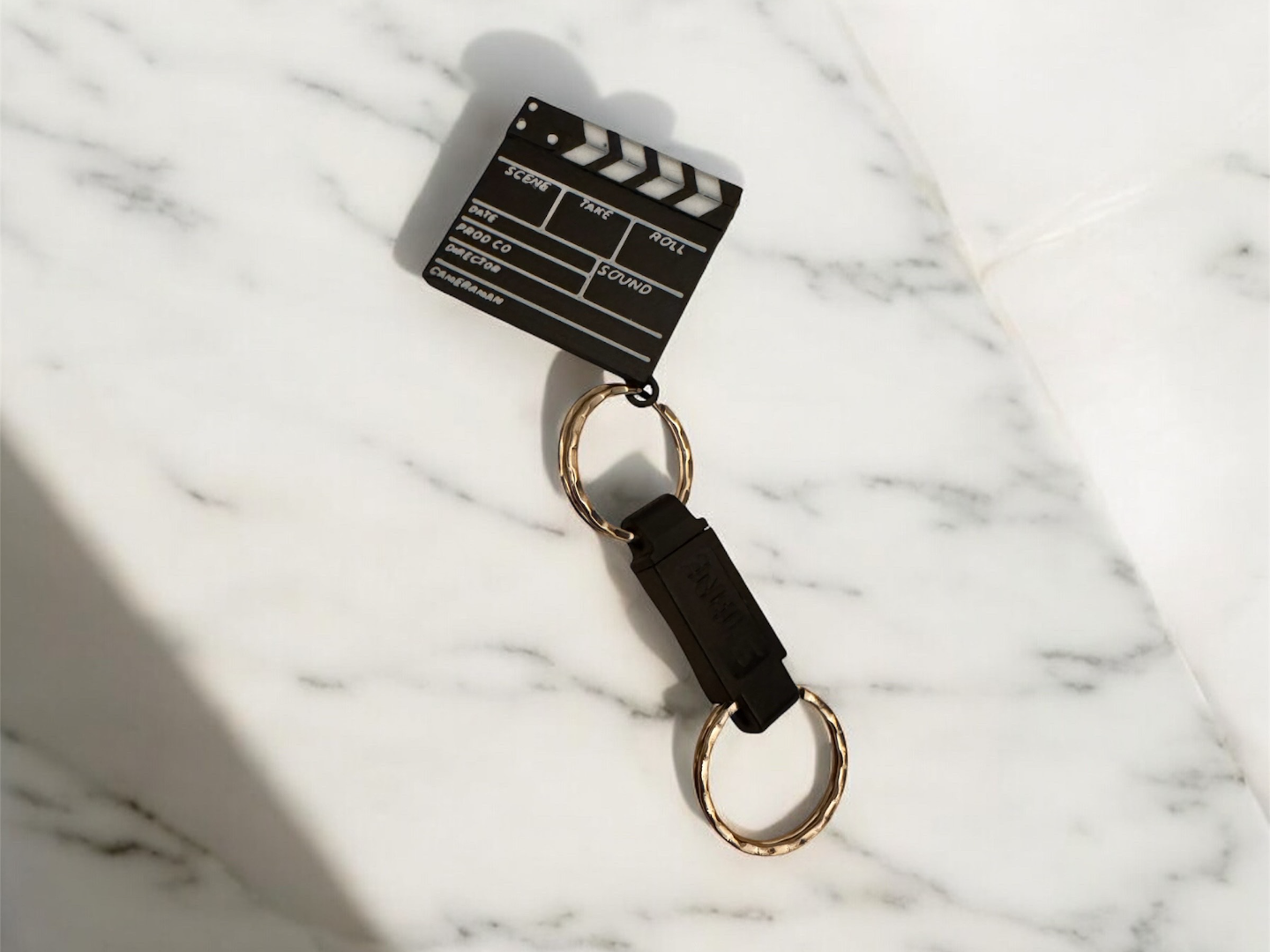 Clapper Board Keychain