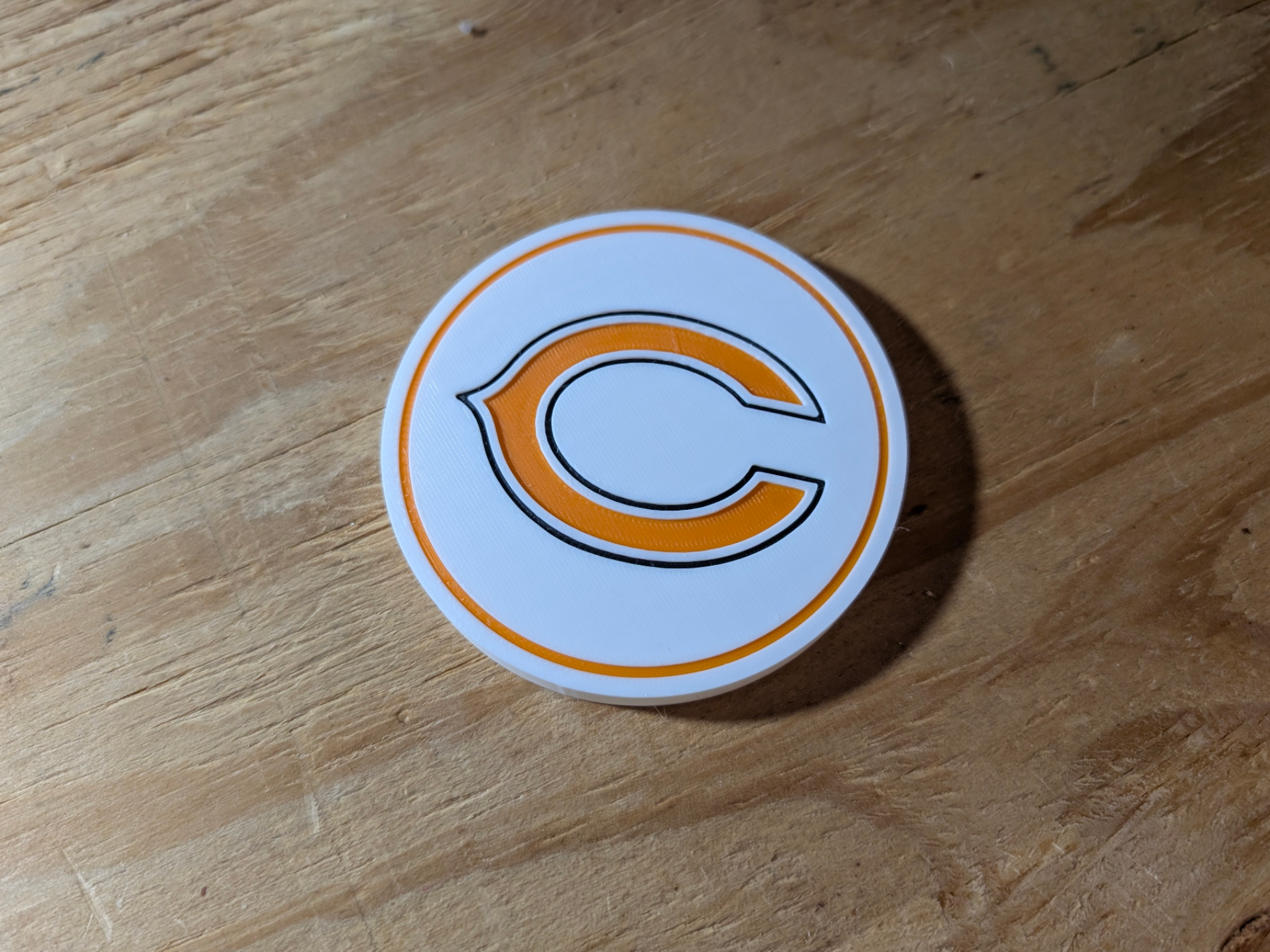 Chicago Bears Drink Coaster