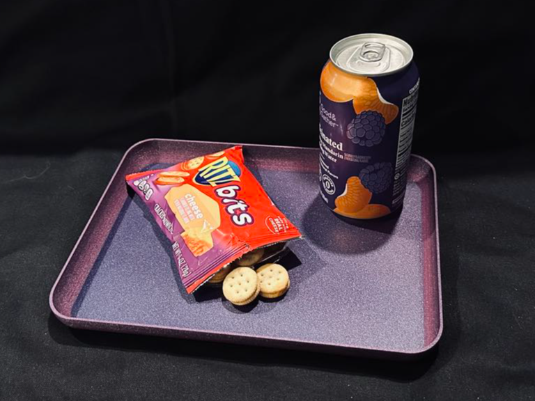 Large Durable Modern Snack & Beverage Tray