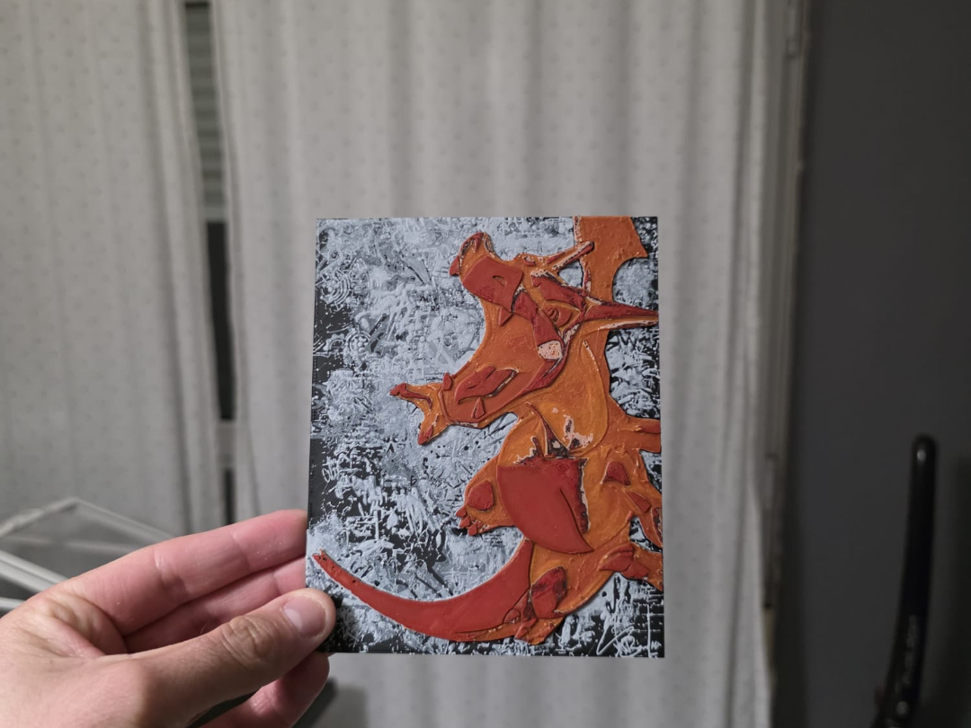 lienzo cuadro Pokemon charizard