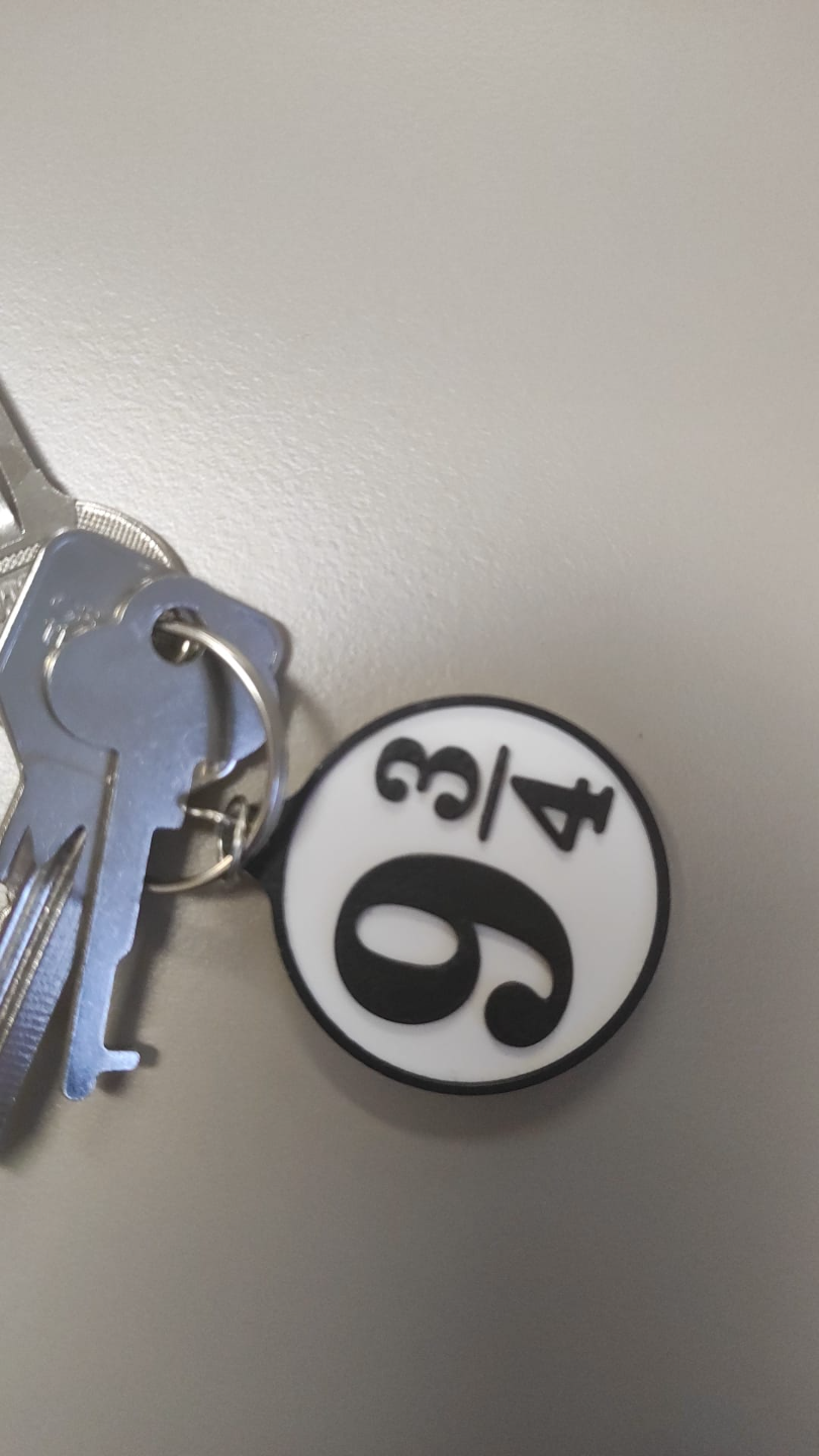 Harry Potter Platform 9 ¾ Keychain