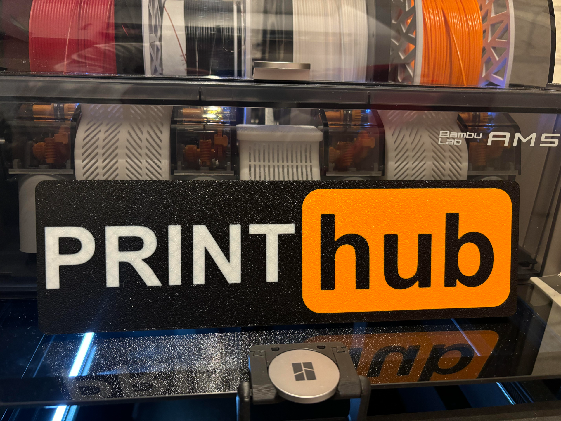 Printhub sign