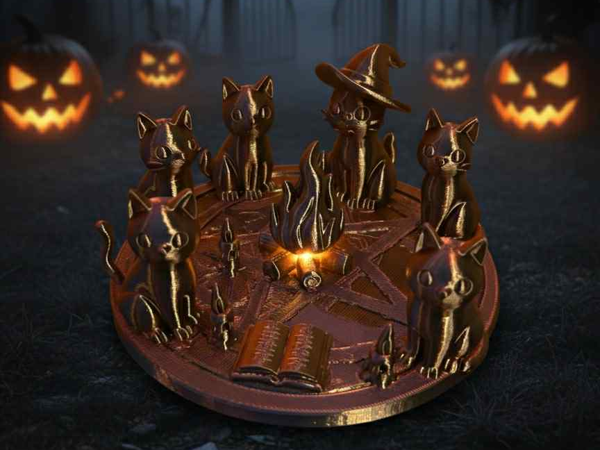 The Halloween Cat Cult