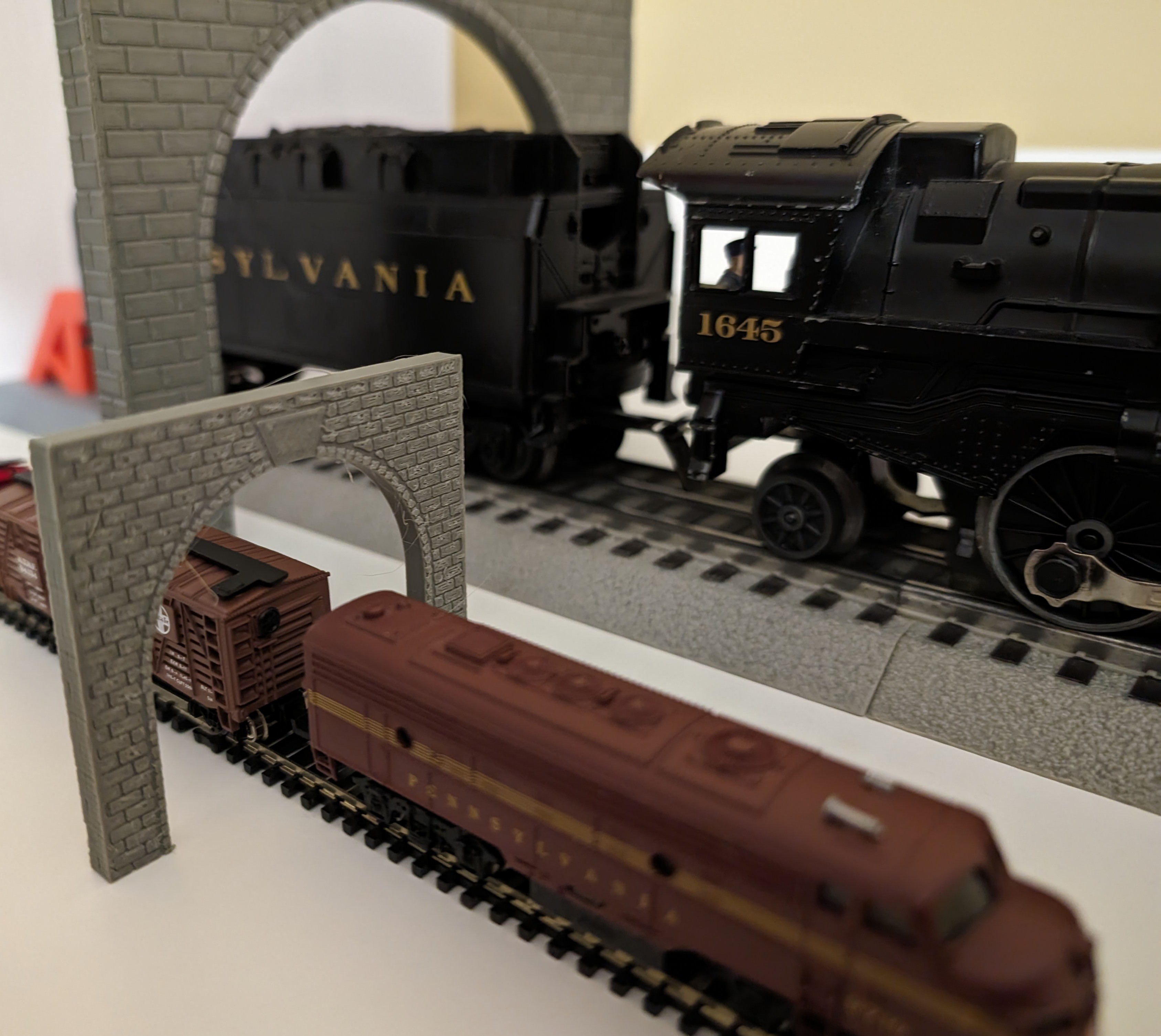 Model Train Tunnel Portal - N, HO, & O Scale