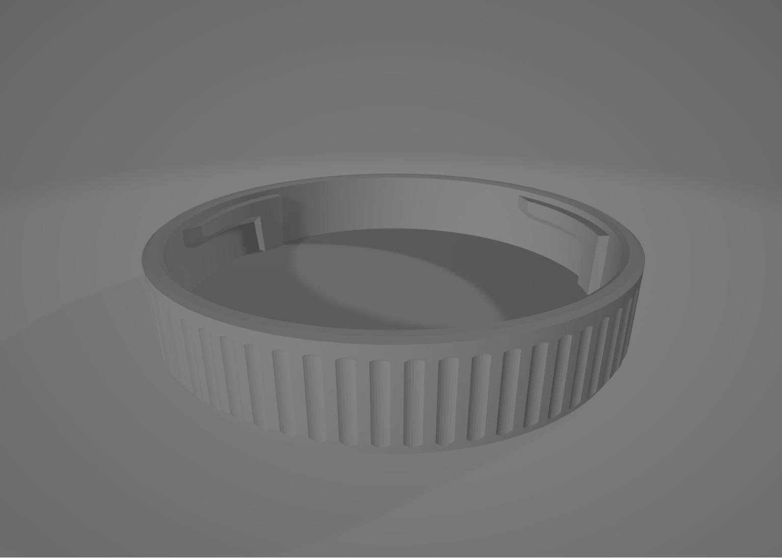 Sony E mount cap lens