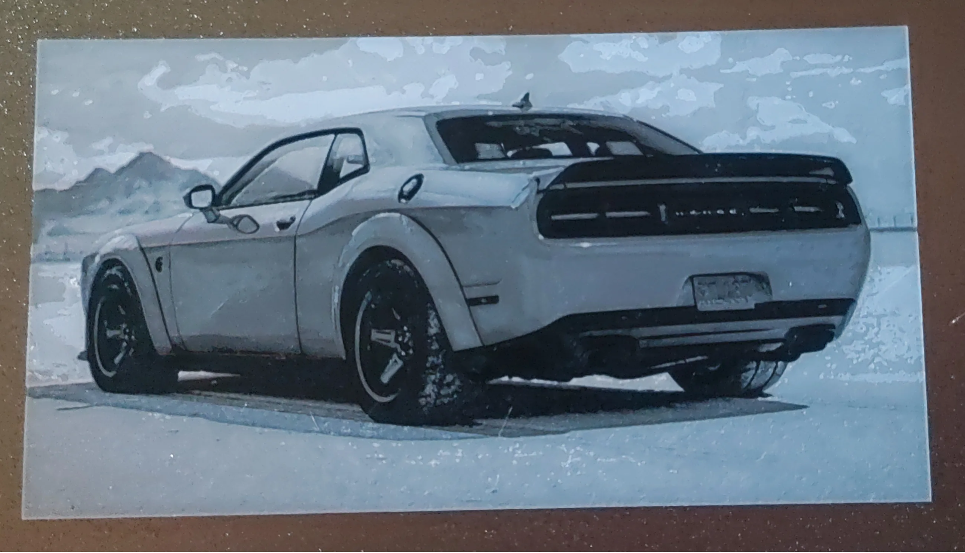 Dodge Challenger Widebody - Hueforge