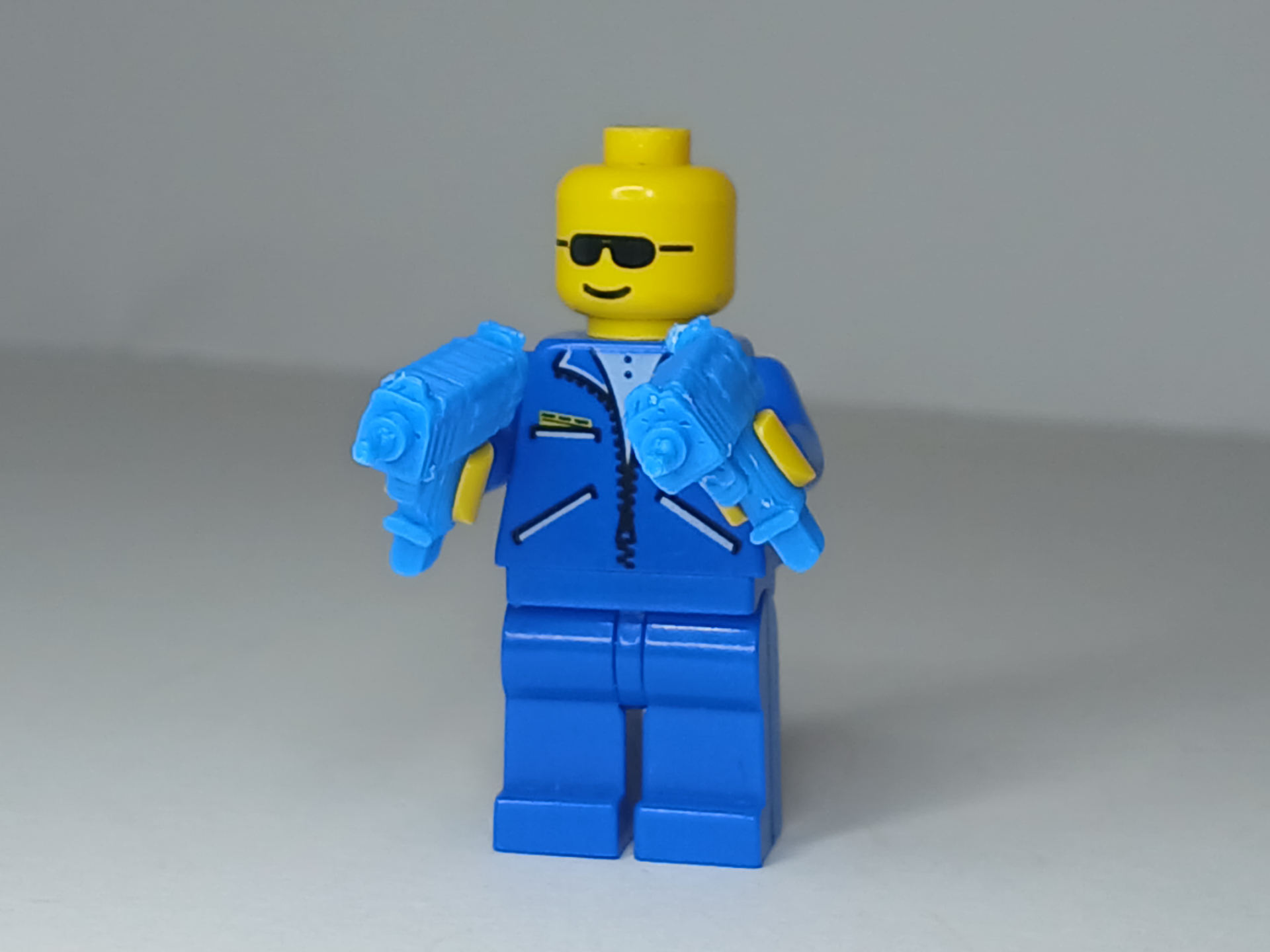 Mini-Uzi Submachine Gun Minifigure Brick