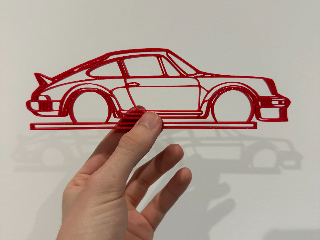 Porsche 911 SC décoration