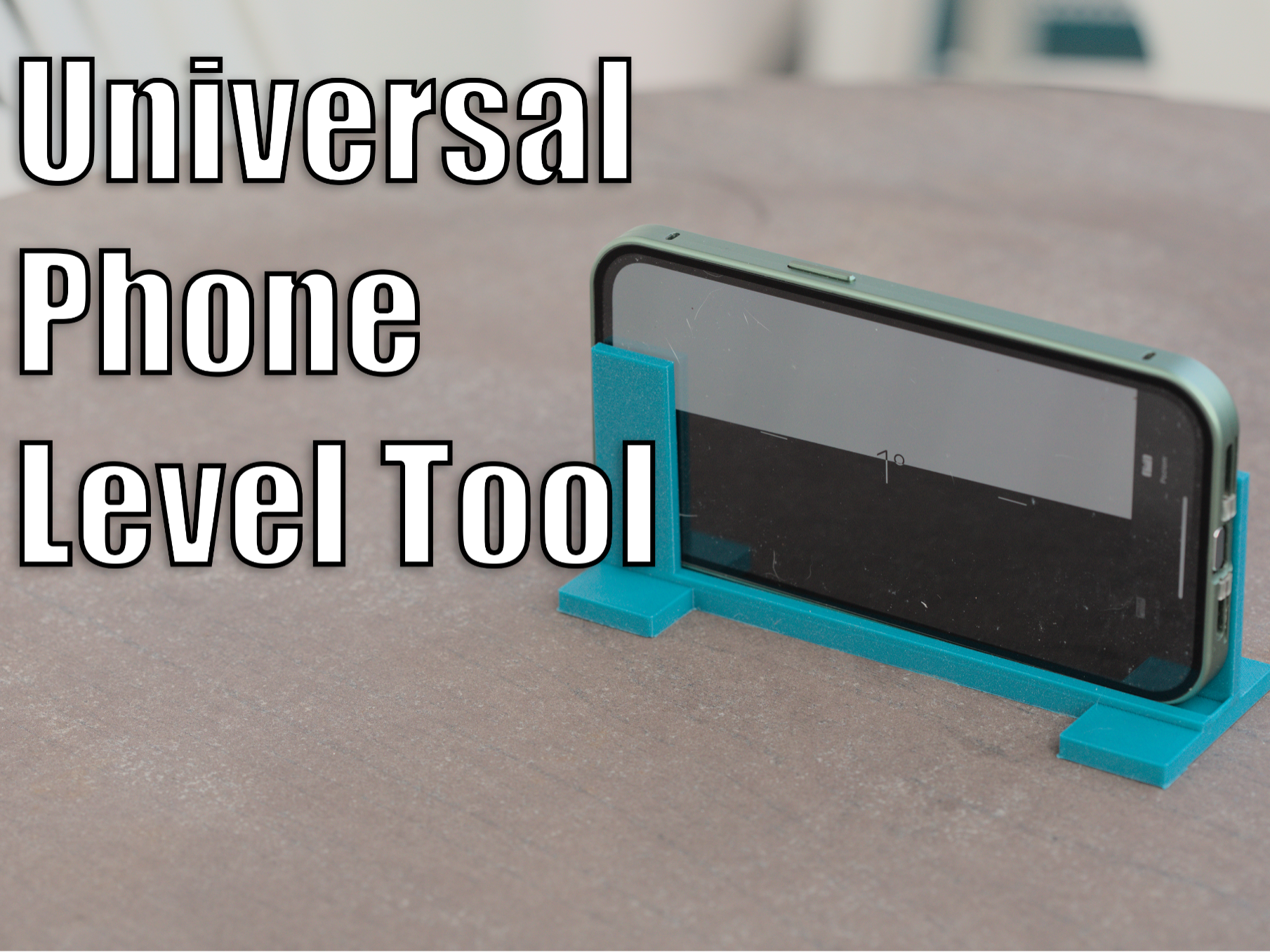 Universal Phone Level Tool/Phone Stand Leveling