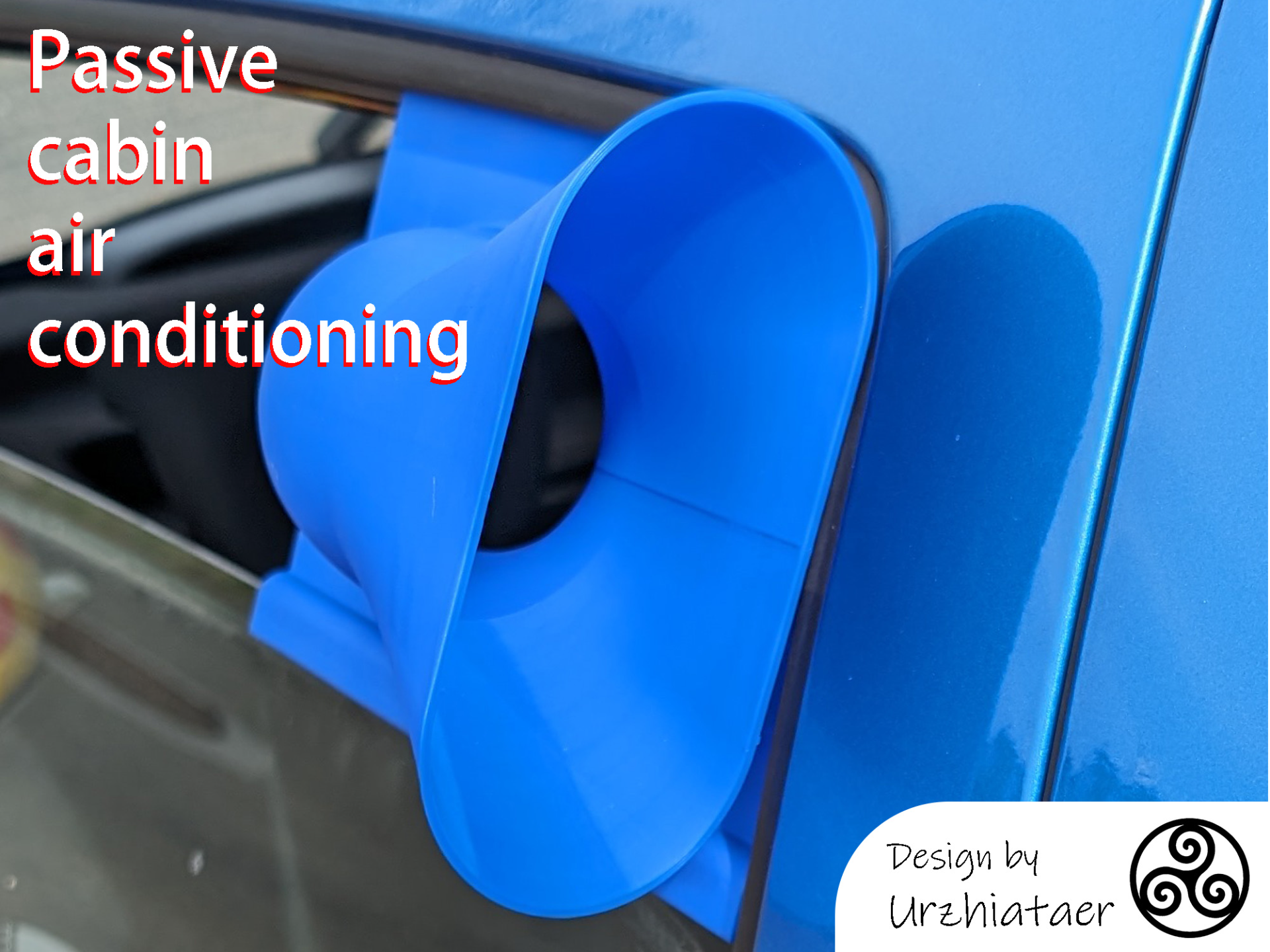 Passive cabin air conditioning