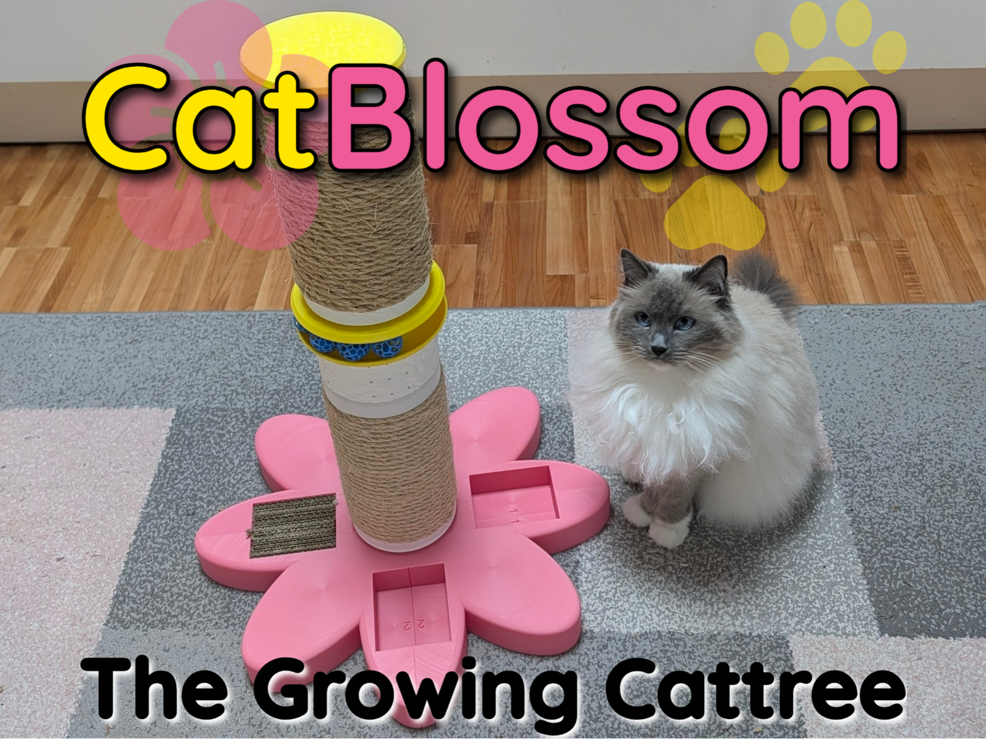CatBlossom | Interactive & Ever-Growing Cat Tree
