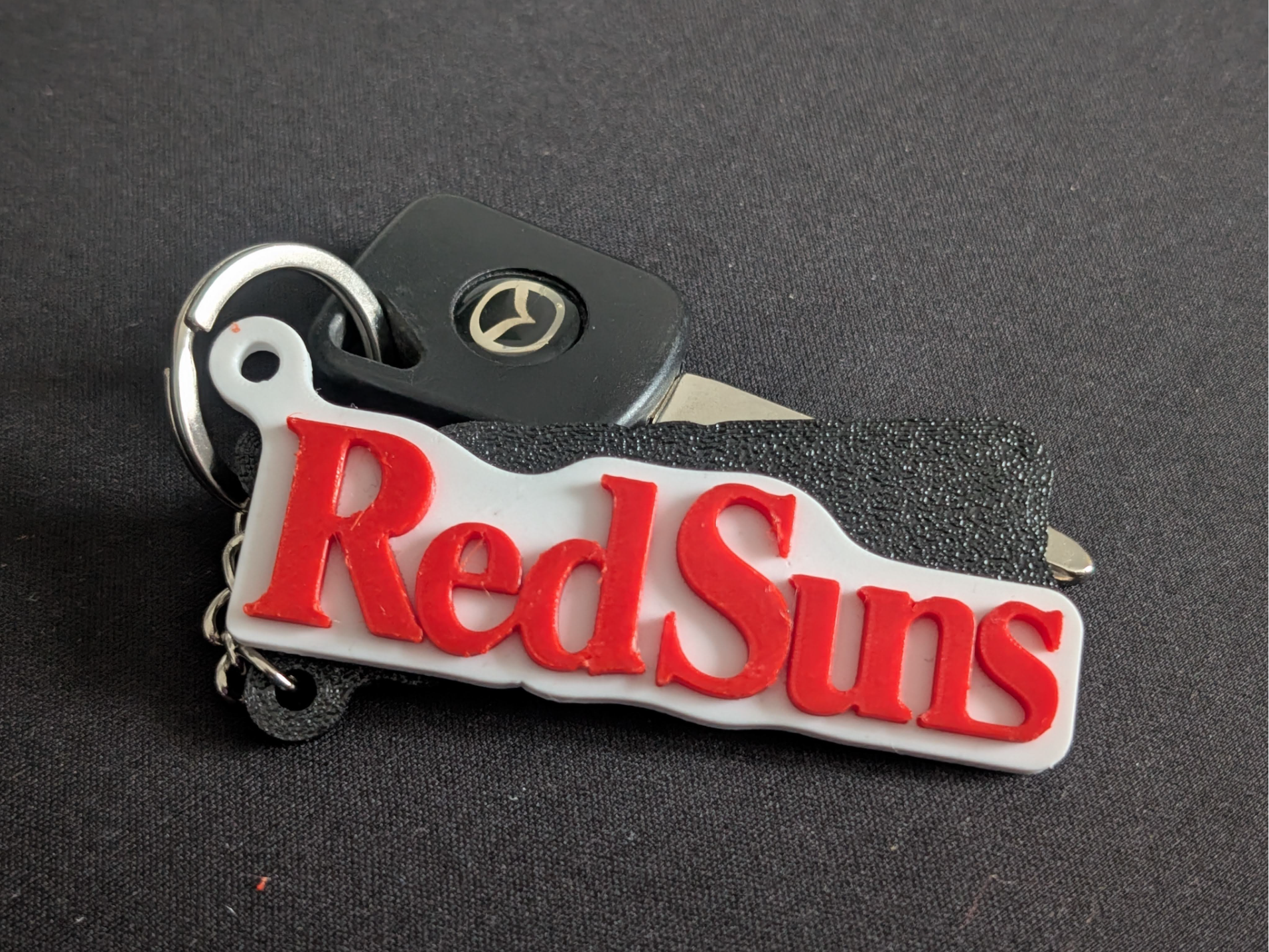 RedSuns - keychain, pedant InitialD Akagi Red Suns