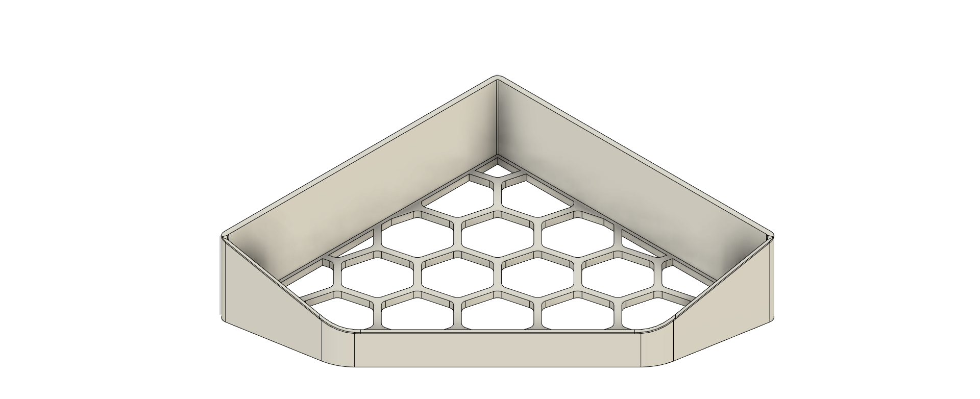 Shower shelf