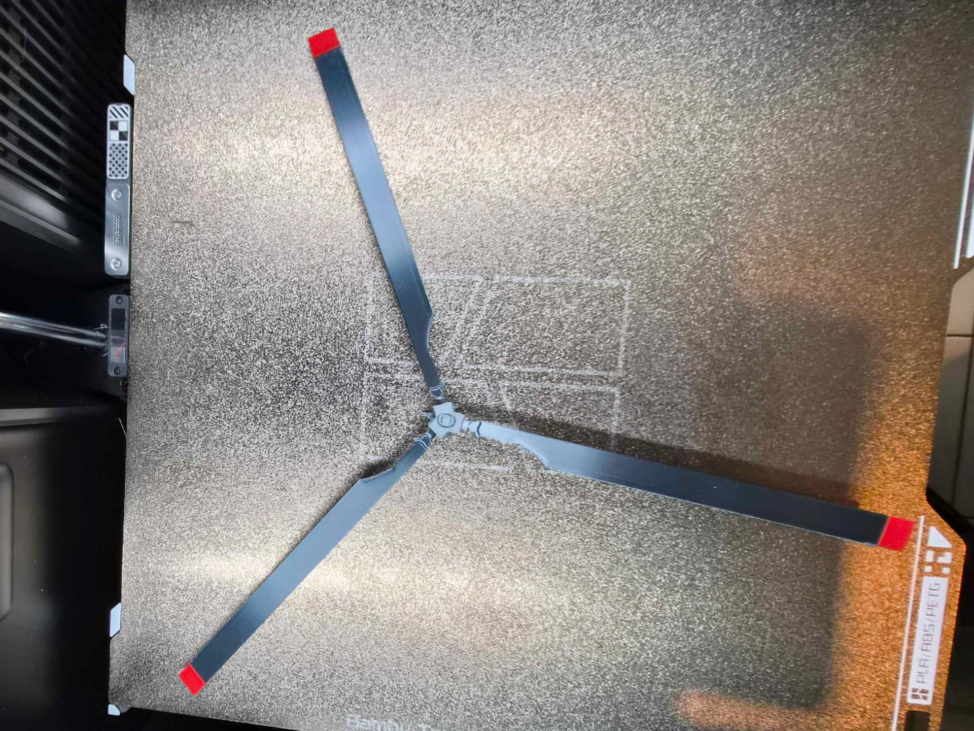 Three-Blade Helicopter Rotor