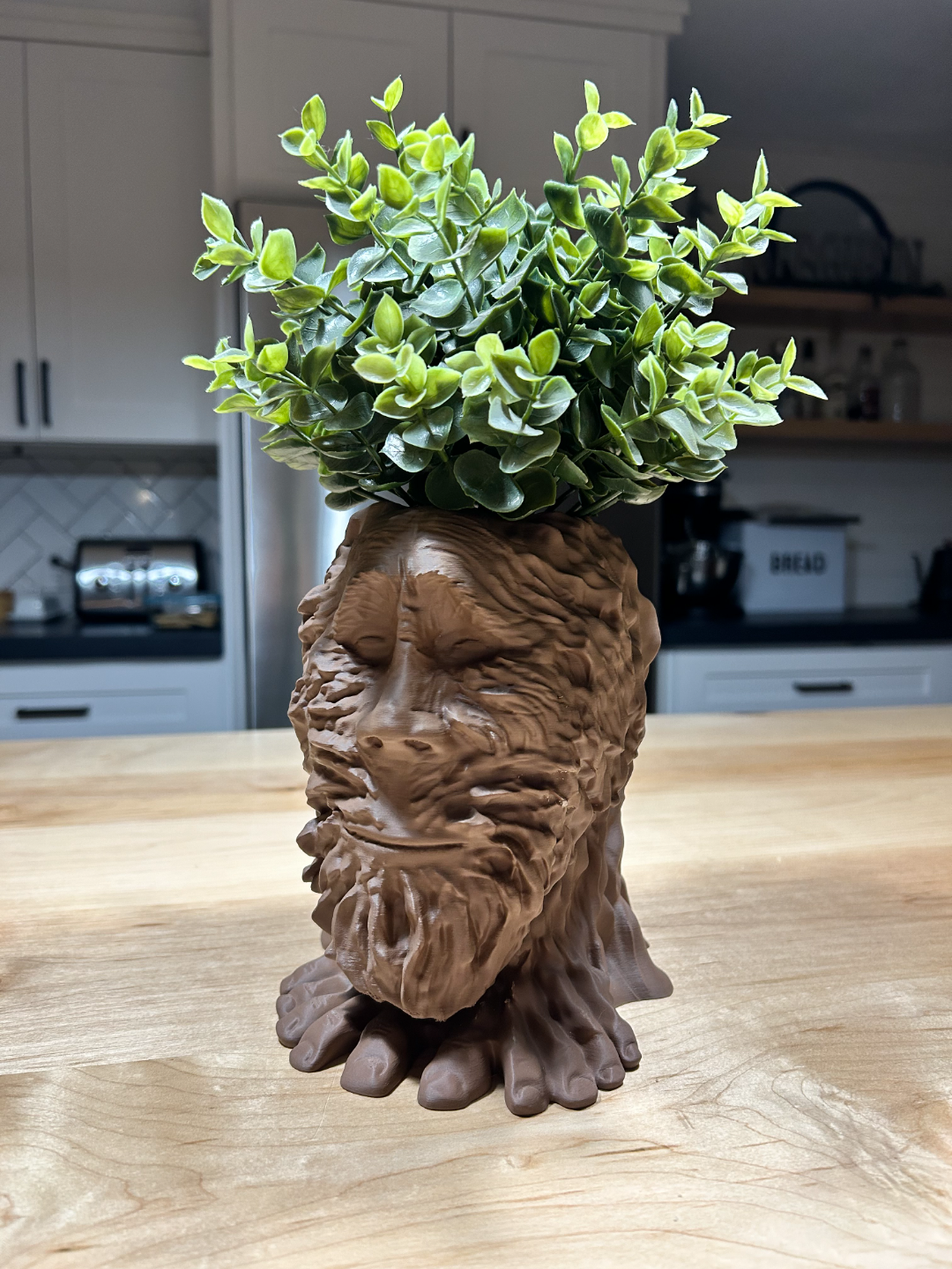 Sasquatch Grandmother Willow Pot