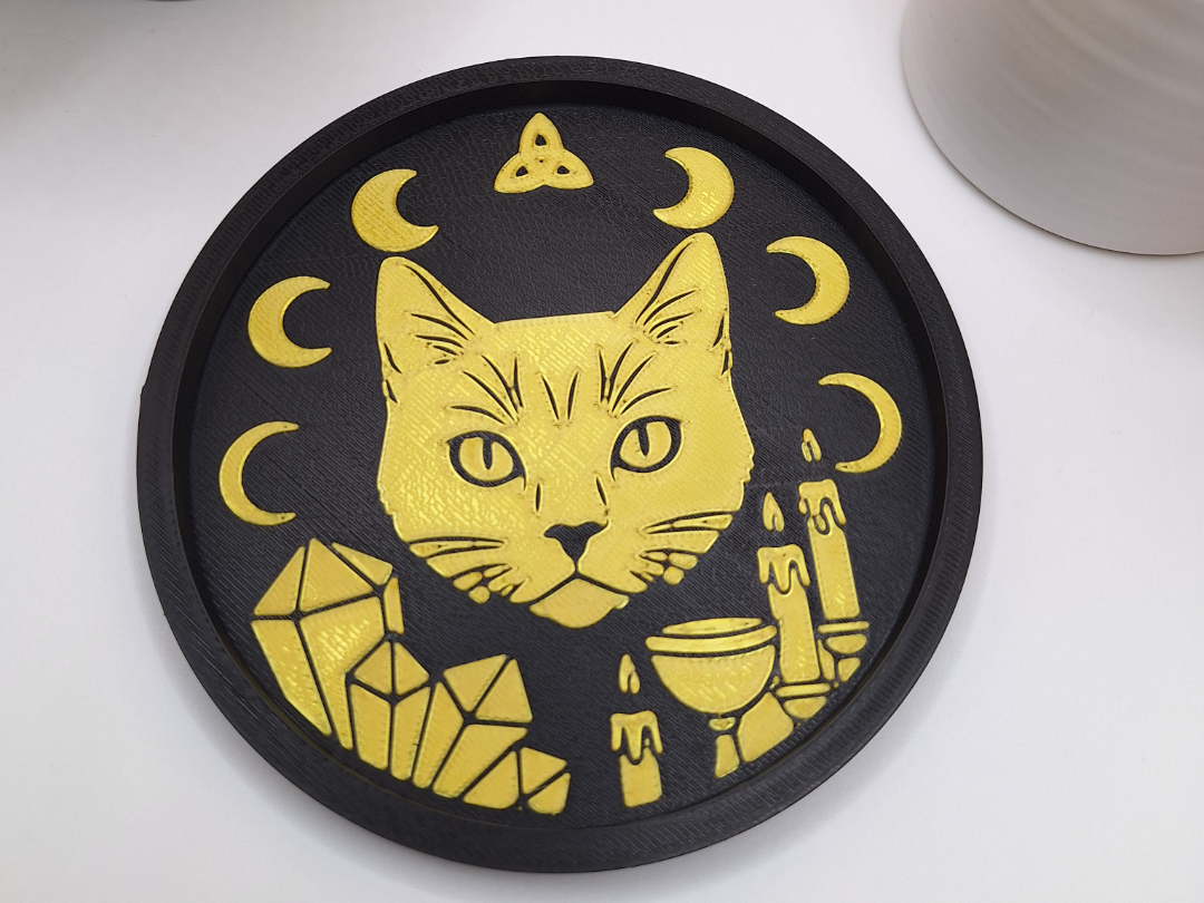 Mystical Cat Tray