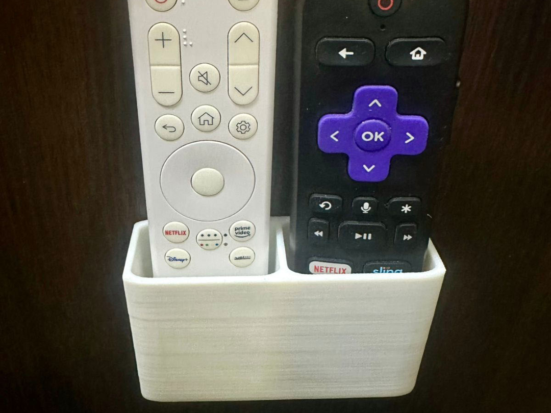 Dual Remote Holder for 45x25mm remote’s