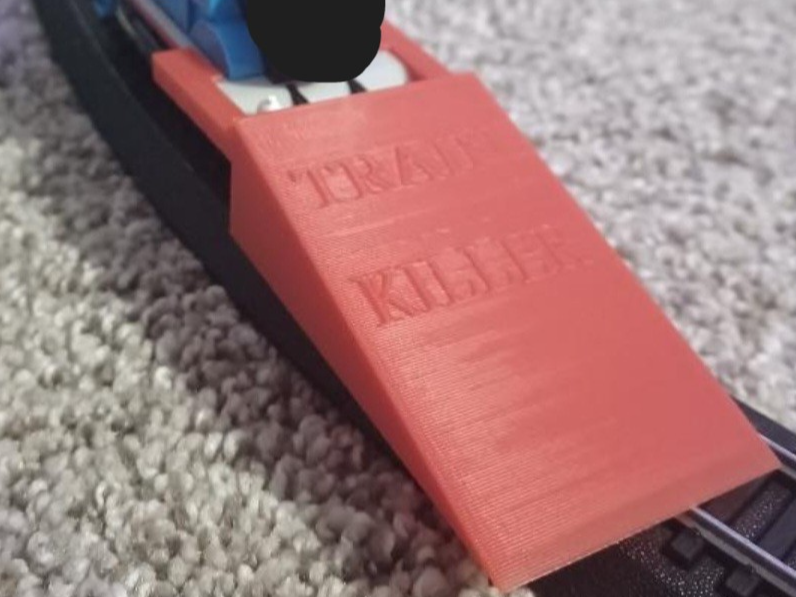 HO scale train killer derailer