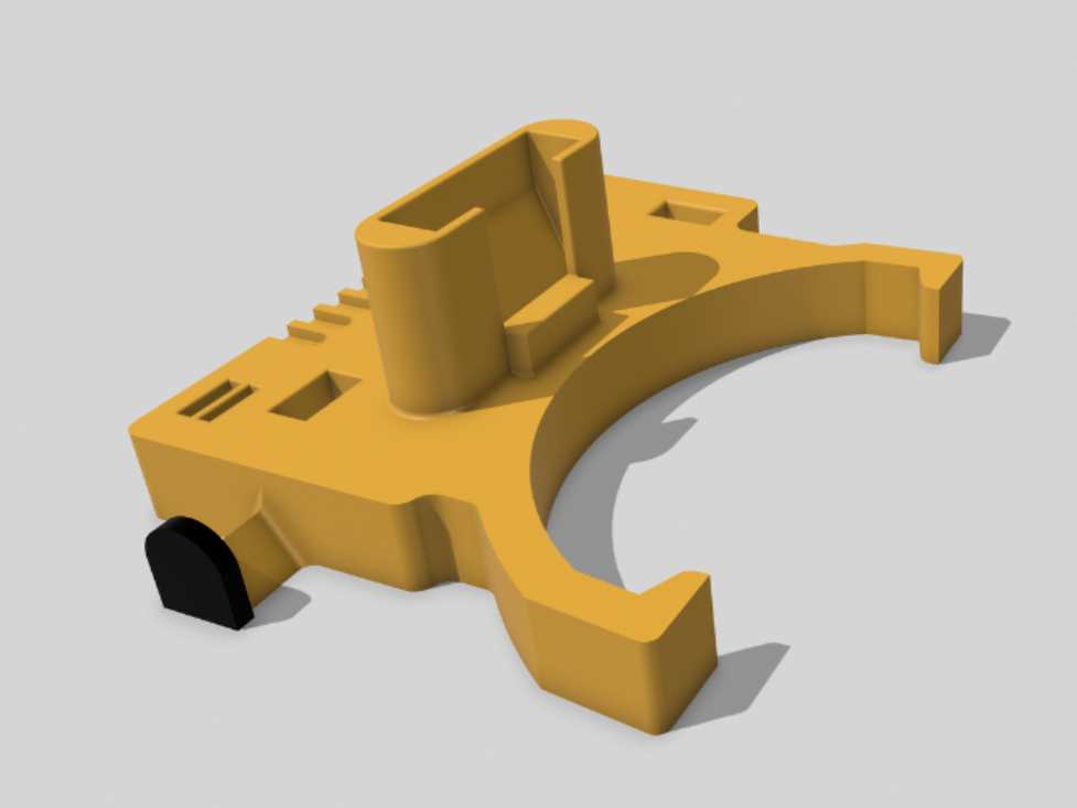 FLSUN V400 Tool holder with Bambu Scraper